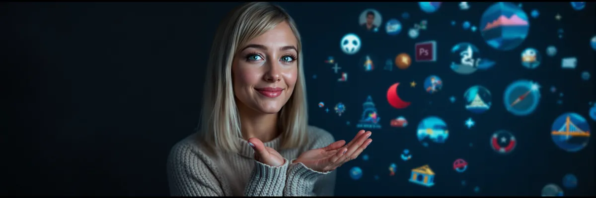 Casino spillsymboler – spilleautomater, kort, roulette og terninger